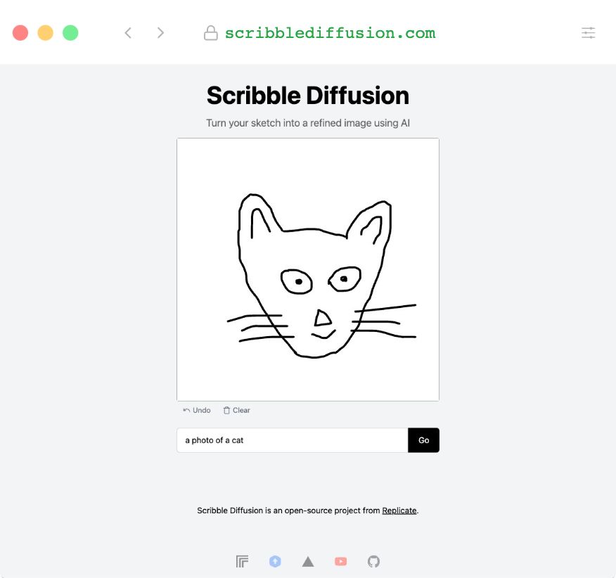Scribble Diffusion